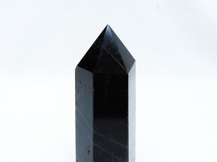 モリオン ポイント 黒水晶 六角柱 142-10751 【sold out】