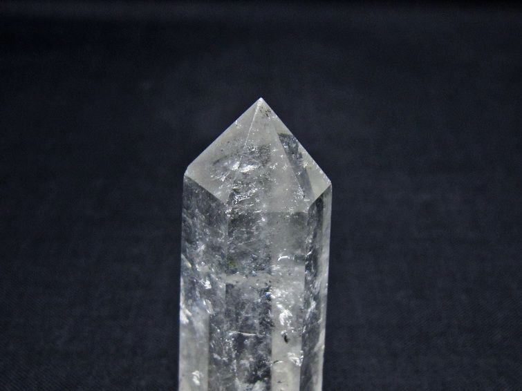 水晶 六角柱 ポイント 置物 一点物 142-10952