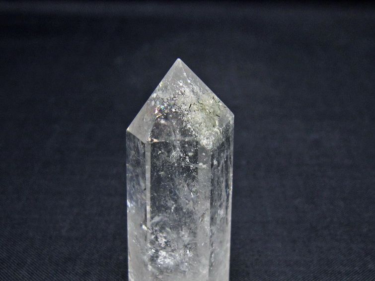 水晶 六角柱 ポイント 置物 一点物 142-10953