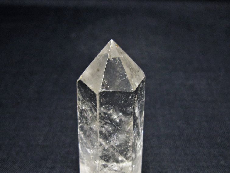 水晶 六角柱 ポイント 置物 一点物 142-10959