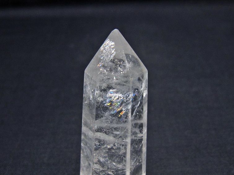 水晶 六角柱 ポイント 置物 一点物 142-10966