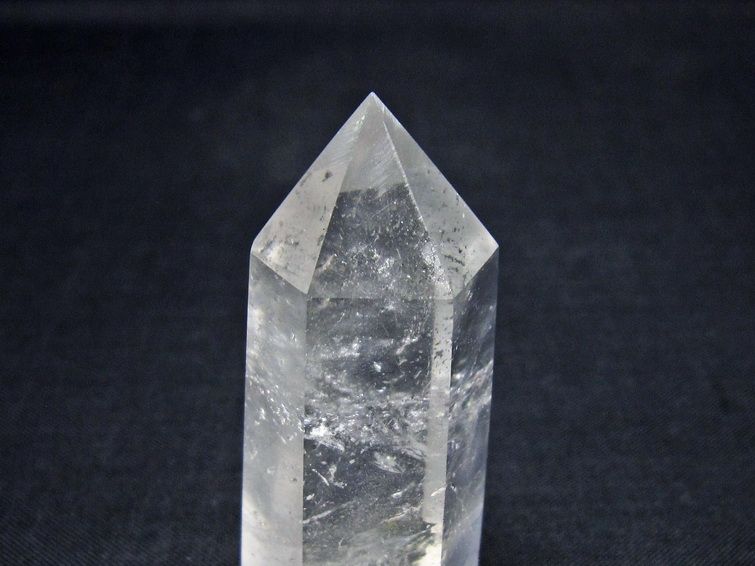 水晶 六角柱 ポイント 置物 一点物 142-10968