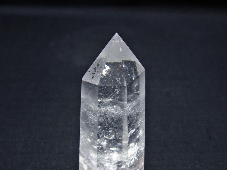 水晶 六角柱 ポイント 置物 一点物 142-10969