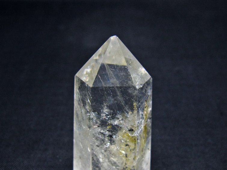 水晶 六角柱 ポイント 置物 一点物 142-10971