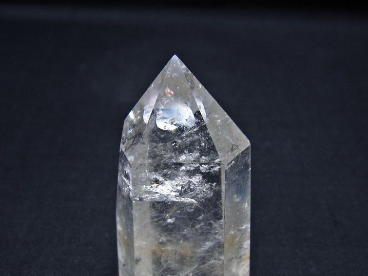 水晶 六角柱 ポイント 置物 一点物 142-10972