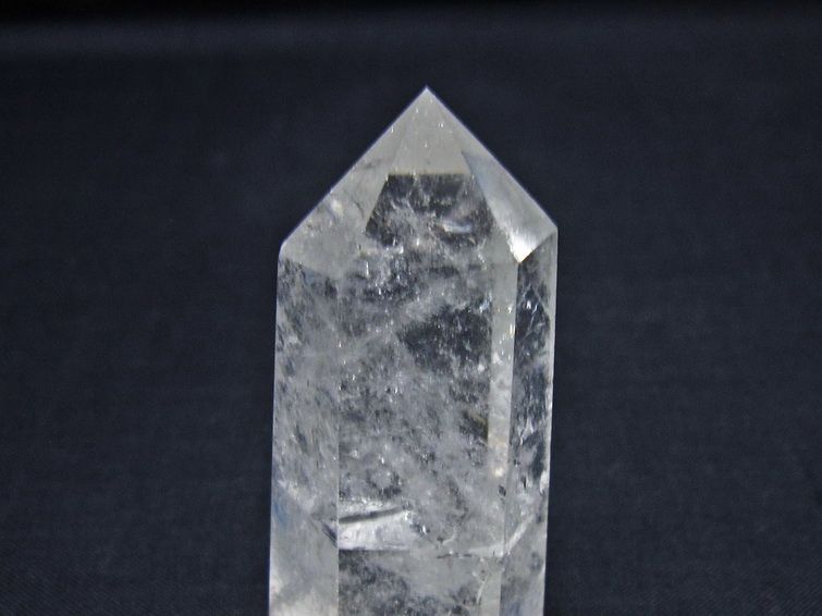 水晶 六角柱 ポイント 置物 一点物 142-10985