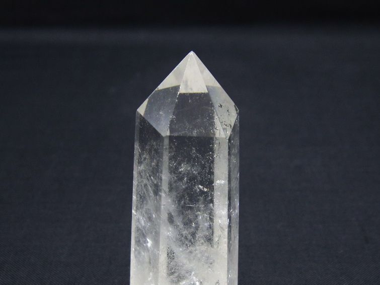 水晶 六角柱 ポイント 置物 一点物 142-10993