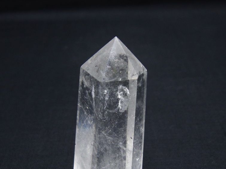 水晶 六角柱 ポイント 置物 一点物 142-10994