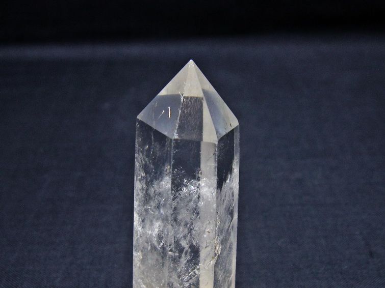 水晶 六角柱 ポイント 置物 一点物 142-10996