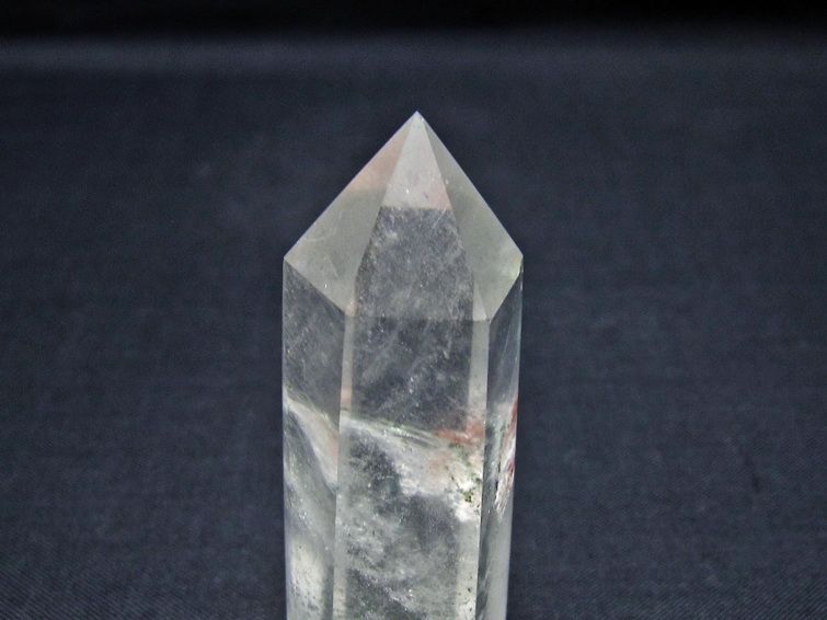 水晶 六角柱 ポイント 置物 一点物 142-10999