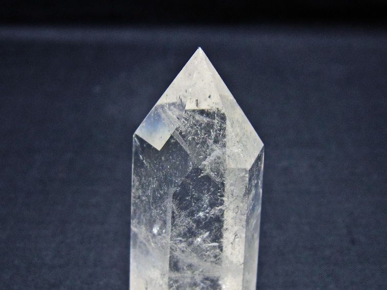水晶 六角柱 ポイント 置物 一点物 142-11006