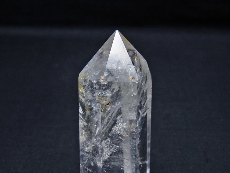 水晶 六角柱 ポイント 置物 一点物 142-11009