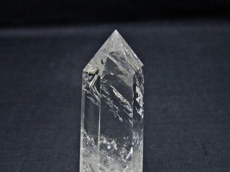 水晶 六角柱 ポイント 置物 一点物 142-11013
