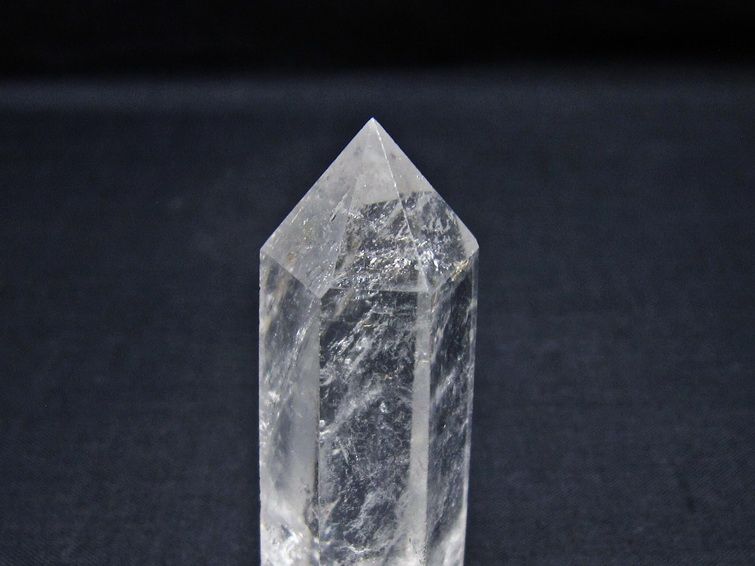 水晶 六角柱 ポイント 置物 一点物 142-11014