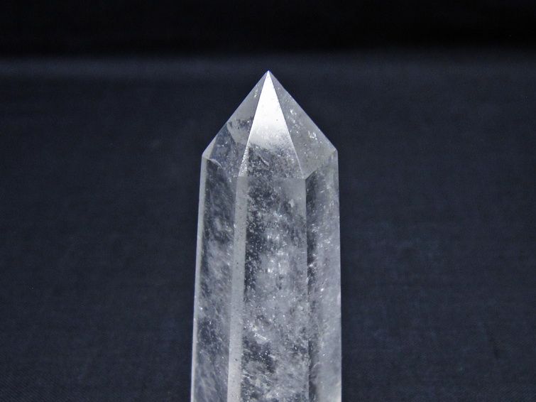 水晶 六角柱 ポイント 置物 一点物 142-11017