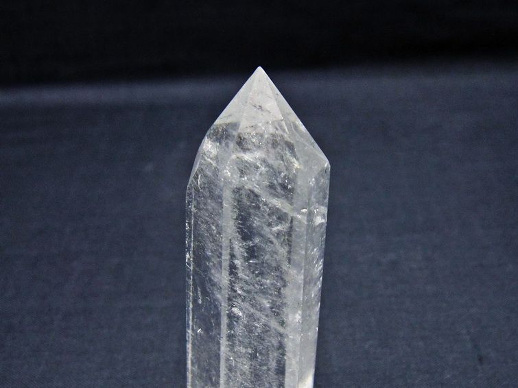 水晶 六角柱 ポイント 置物 一点物 142-11027