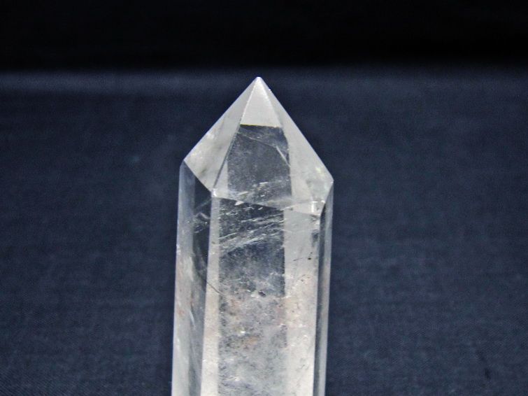 水晶 六角柱 ポイント 置物 一点物 142-11035