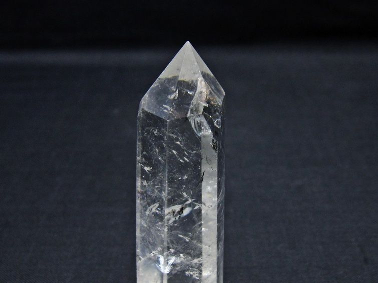 水晶 六角柱 ポイント 置物 一点物 142-11038