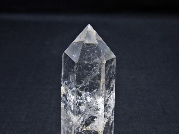 水晶 六角柱 ポイント 置物 一点物 142-11044