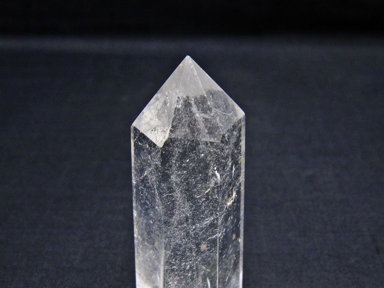 水晶 六角柱 ポイント 置物 一点物 142-11046