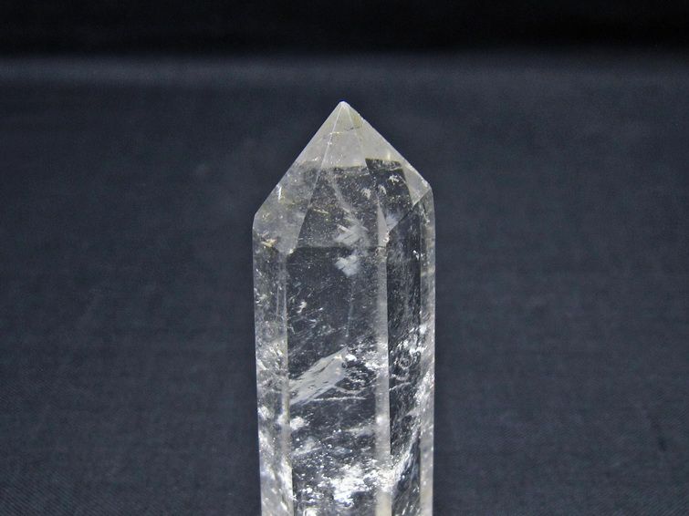 水晶 六角柱 ポイント 置物 一点物 142-11047