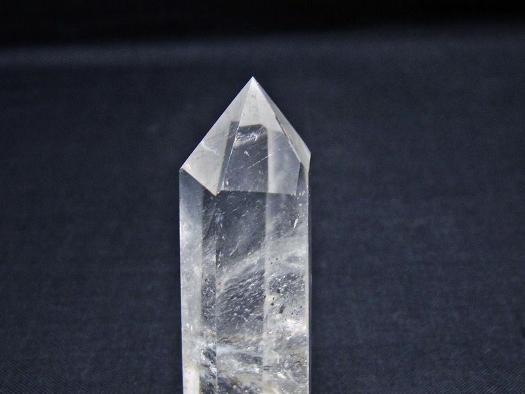 水晶 六角柱 ポイント 置物 一点物 142-11049