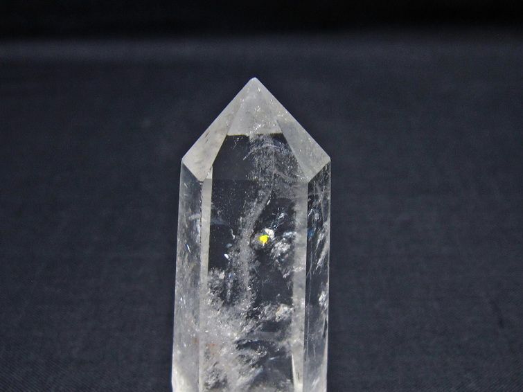 水晶 六角柱 ポイント 置物 一点物 142-11051