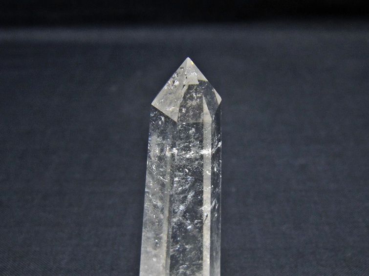 水晶 六角柱 ポイント 置物 一点物 142-11055
