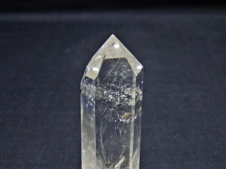 水晶 六角柱 ポイント 置物 一点物 142-11058