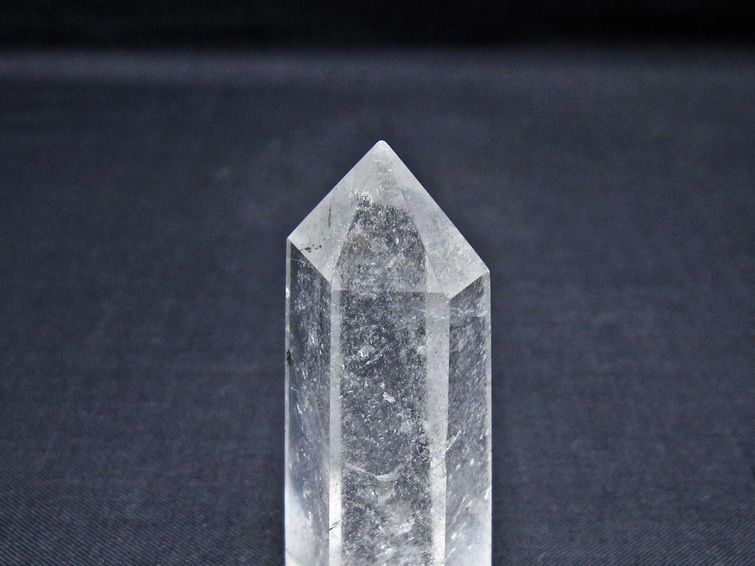 水晶 六角柱 ポイント 置物 一点物 142-11069