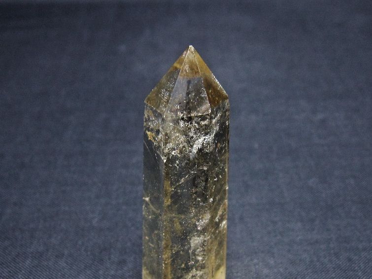 水晶 六角柱 ポイント 置物 一点物 142-11078