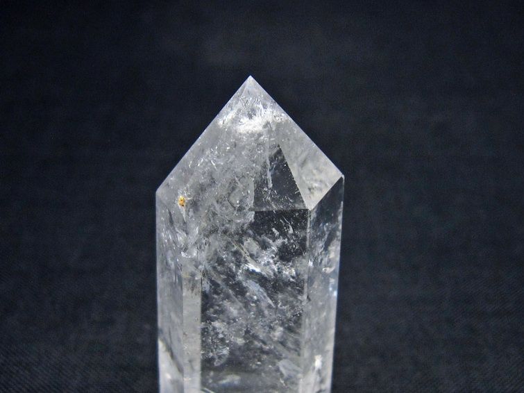 水晶 六角柱 ポイント 置物 一点物 142-11084