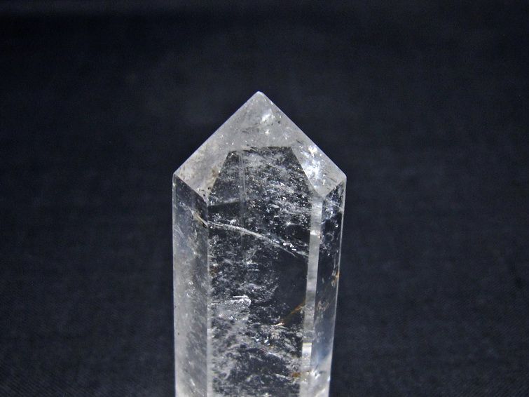 水晶 六角柱 ポイント 置物 一点物 142-11090