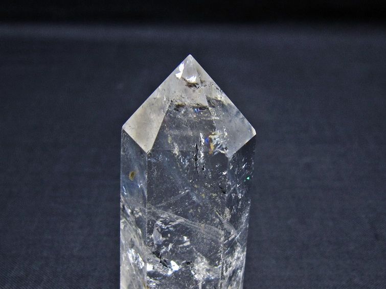水晶 六角柱 ポイント 置物 一点物 142-11100