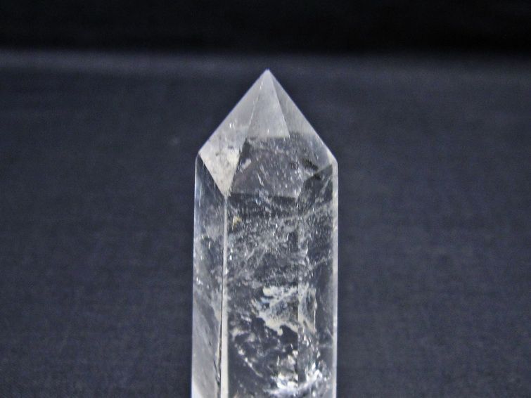 水晶 六角柱 ポイント 置物 一点物 142-11113