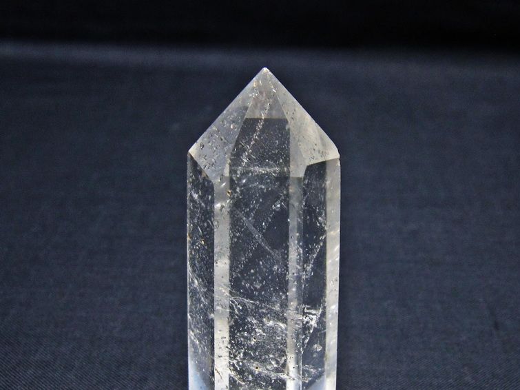 水晶 六角柱 ポイント 置物 一点物 142-11118