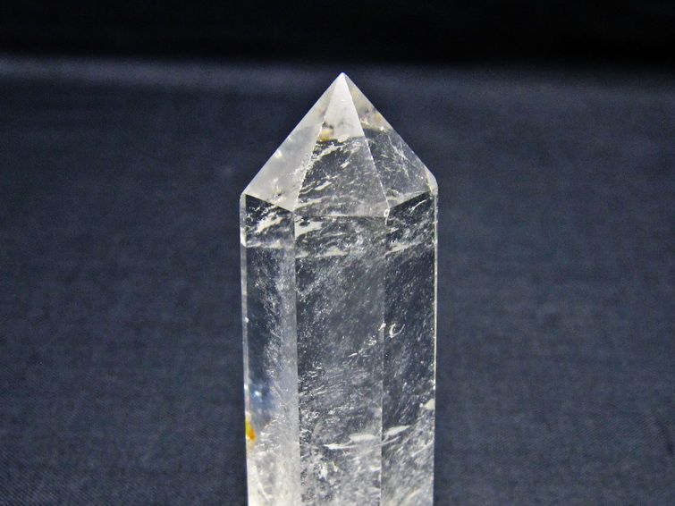水晶 六角柱 ポイント 置物 一点物 142-11120