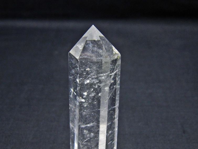水晶 六角柱 ポイント 置物 一点物 142-11124