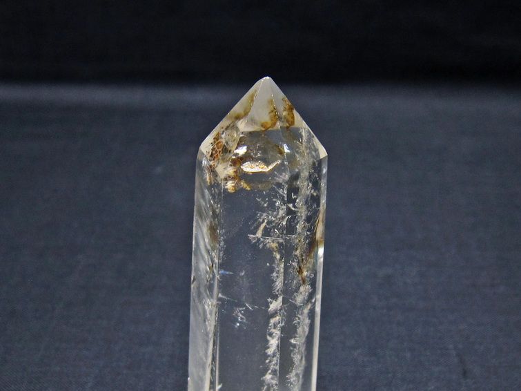 水晶 六角柱 ポイント 置物 一点物 142-11130