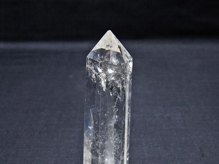 水晶 六角柱 ポイント 置物 一点物 142-11132
