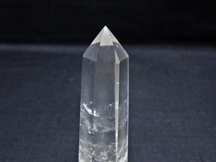 水晶 六角柱 ポイント 置物 一点物 142-11134