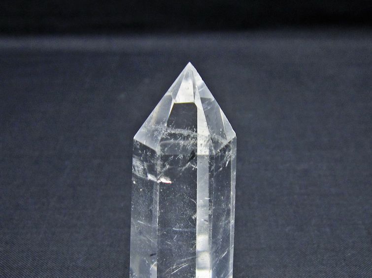 水晶 六角柱 ポイント 置物 一点物 142-11152
