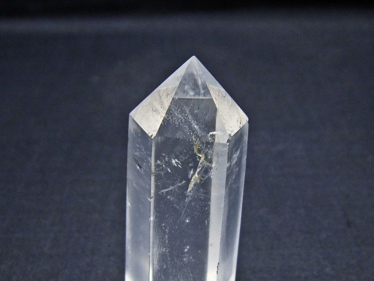 水晶 六角柱 ポイント 置物 一点物 142-11153