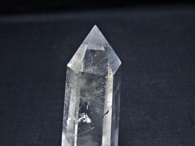 水晶 六角柱 ポイント 置物 一点物 142-11159