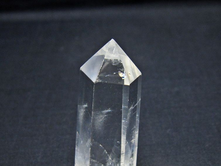 水晶 六角柱 ポイント 置物 一点物 142-11163