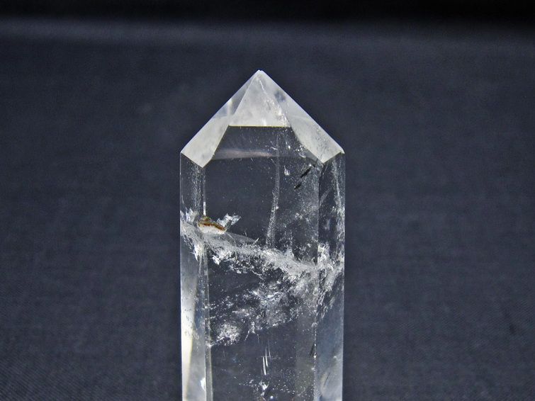 水晶 六角柱 ポイント 置物 一点物 142-11168