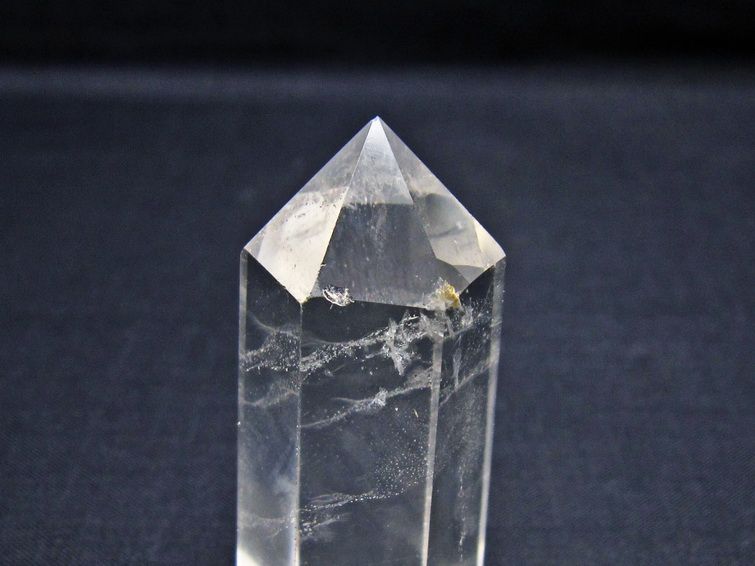 水晶 六角柱 ポイント 置物 一点物 142-11170
