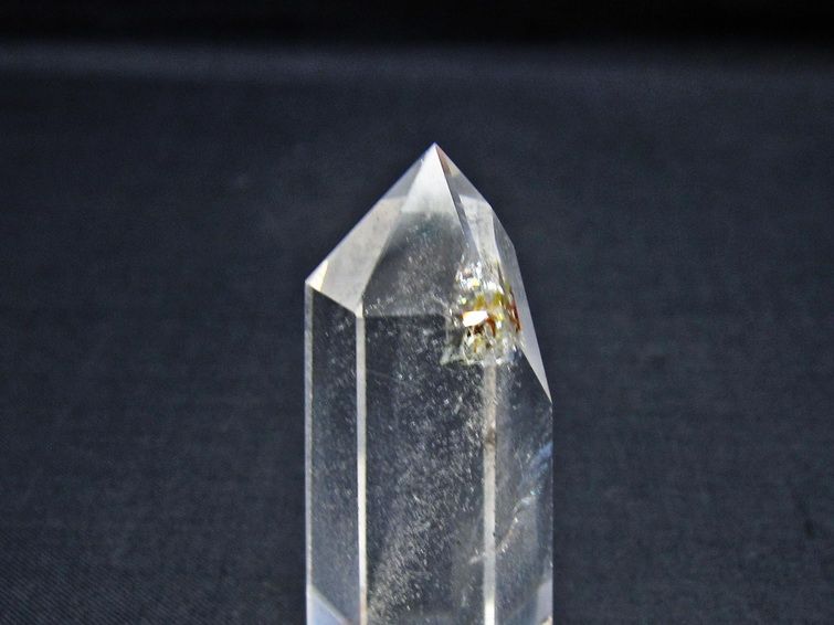 水晶 六角柱 ポイント 置物 一点物 142-11175
