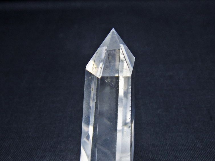 水晶 六角柱 ポイント 置物 一点物 142-11180