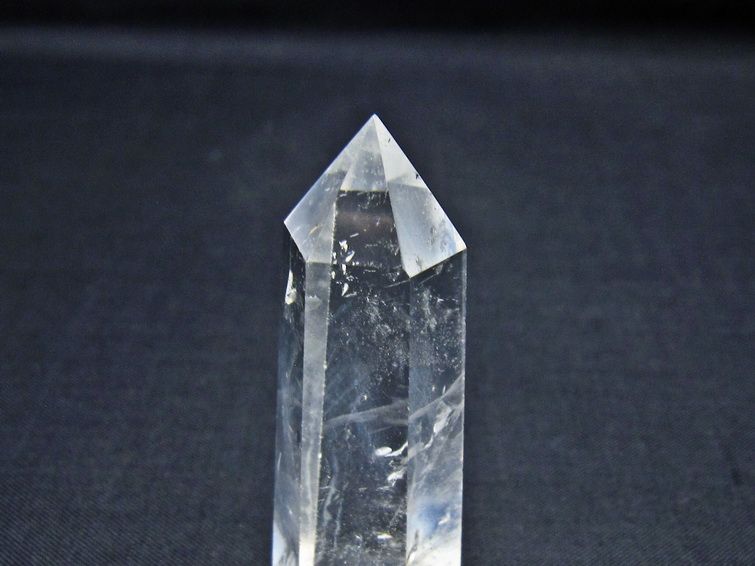 水晶 六角柱 ポイント 置物 一点物 142-11183